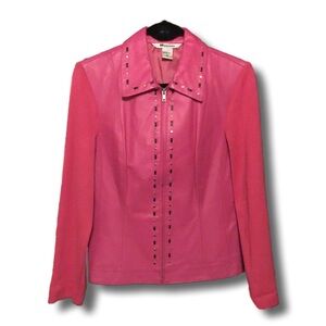 Nygard leather jacket size 6-8